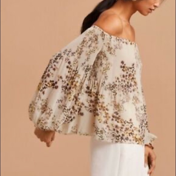 Aritiza Talence Printed Balloon top - Picture 3 of 6